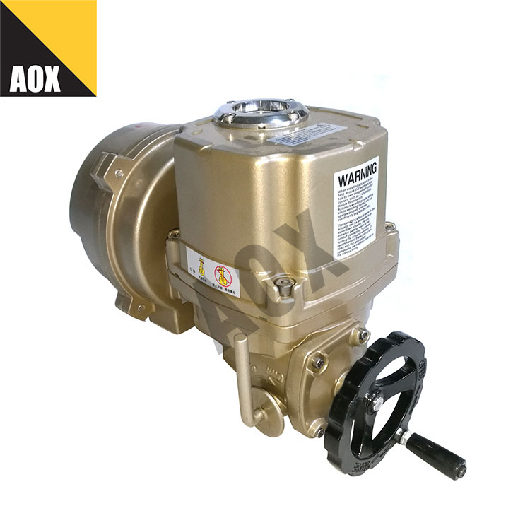 စက်တပ် အပိုင်း အလှည့် actuator နှင့် handwheel