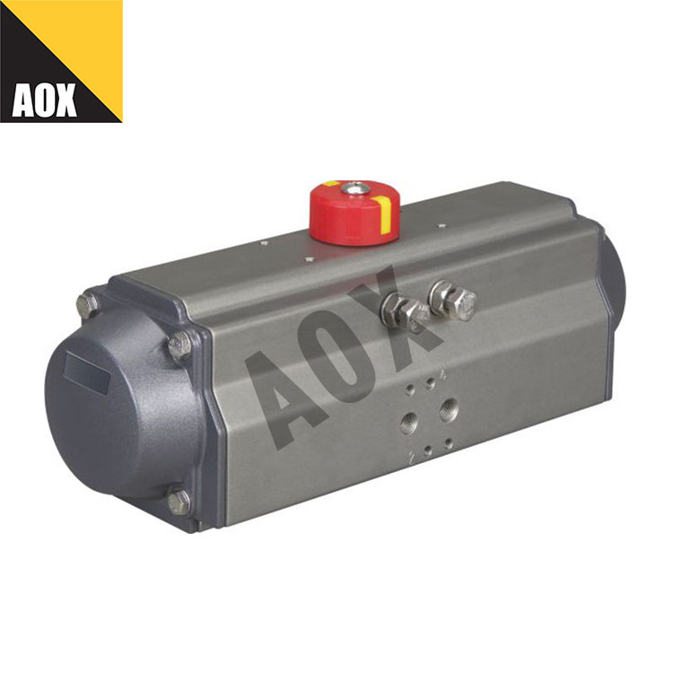 မြင့်သော အရှိန် နှစ်ဆ သရုပ်ဆောင် pneumatic actuator