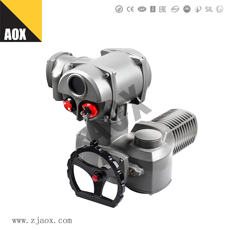 AOX-M Multi turn intelligent electric actuators များသည် ဘရာဇီးရေထိန်းများတွင် အသုံးပြုသည်။